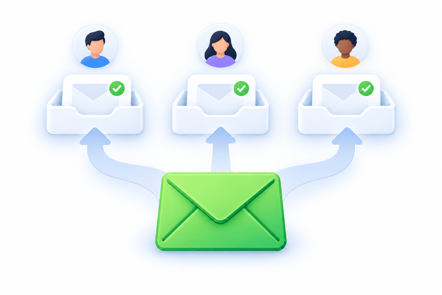 A campaign email reaching customer inboxes