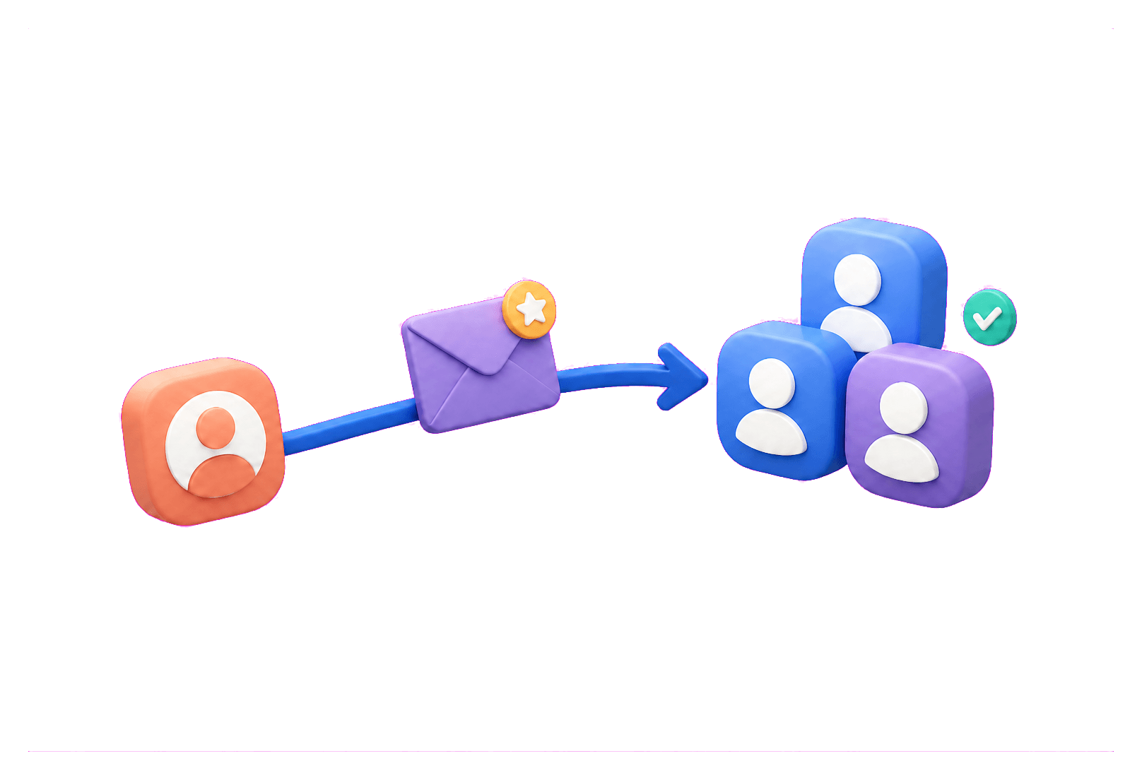 A team invitation delivered to a new private test inbox