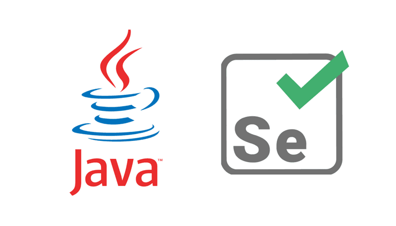 Java, Selenium