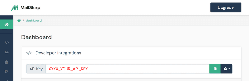 Custom domain email API