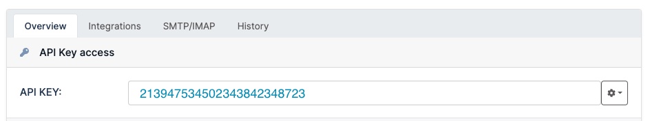 api key