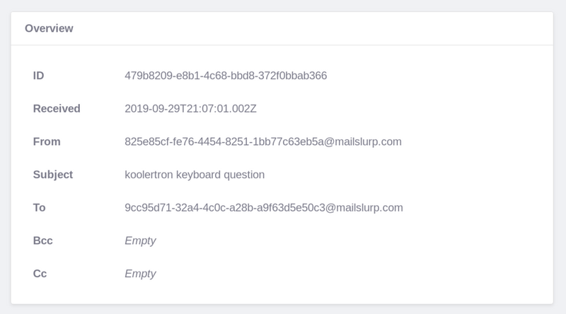 alternatives to mailslurp
