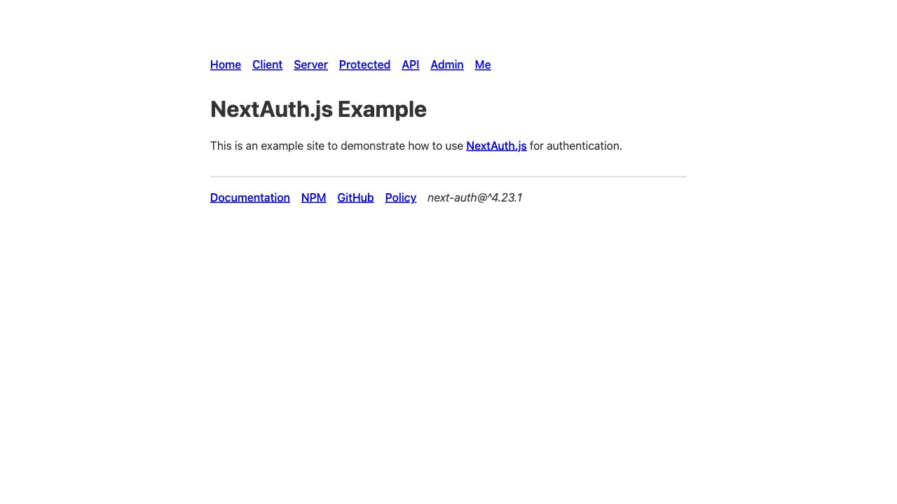 Next Auth login