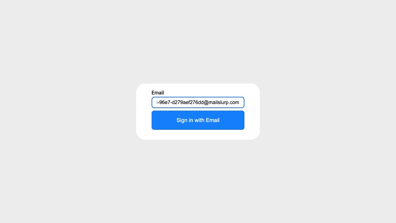 load sign in