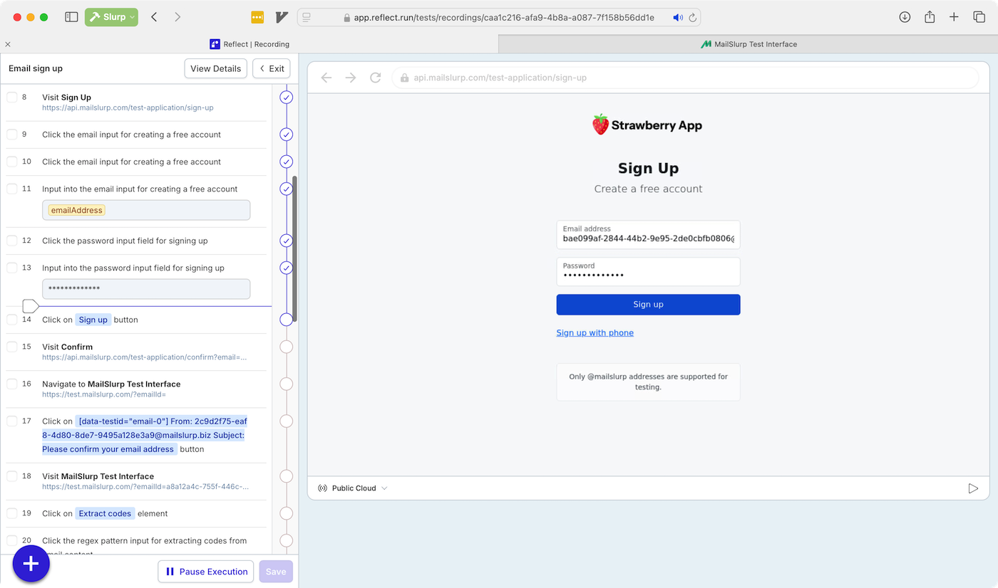 signup step