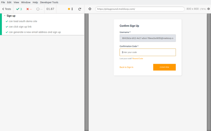 cypressjs email codes cypressjs email codes