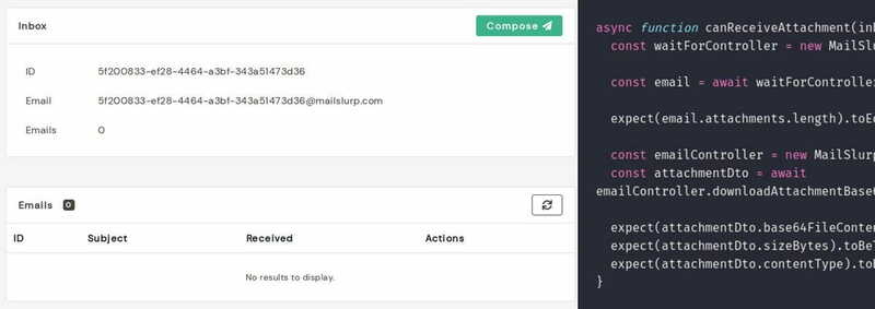 email api