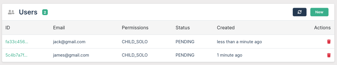 delete team users
