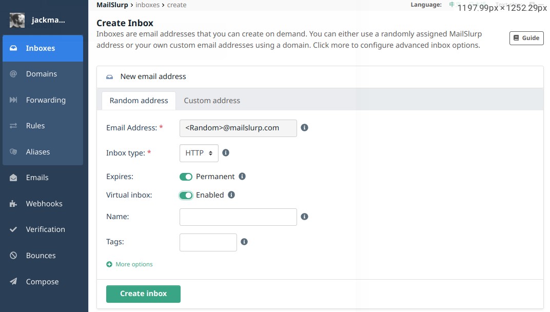 fake smtp server