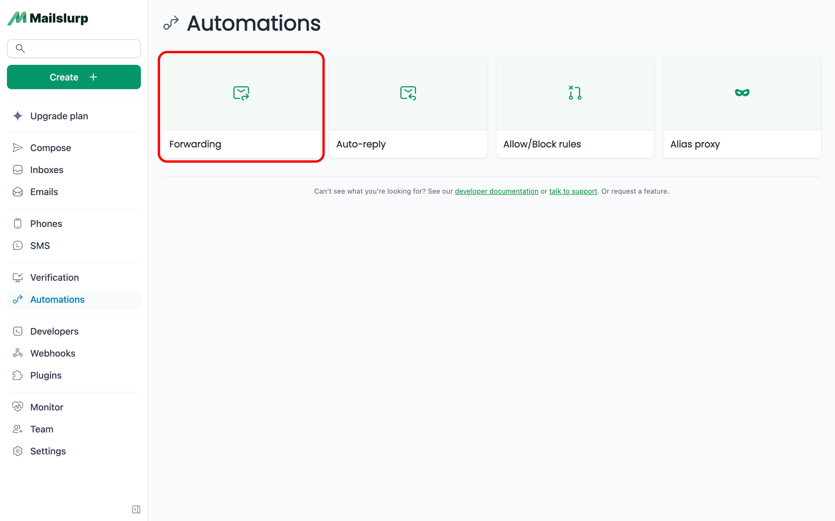 Find forwarders in dashboard: Click forwarders