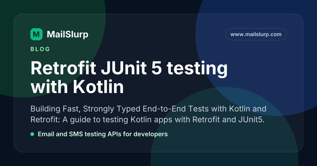 Retrofit JUnit 5 testing with Kotlin