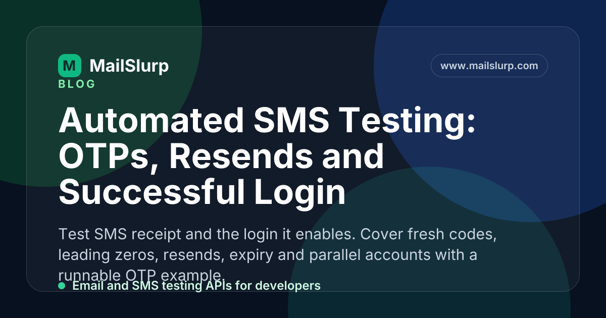 How to Test SMS Workflows (Tutorial)