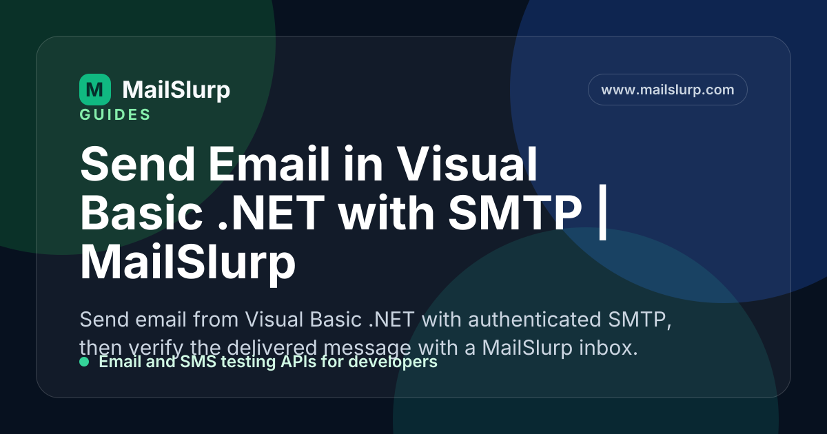 Sendemail Visual Send email in Visual Basic (VBA) using SMTP mail protocol